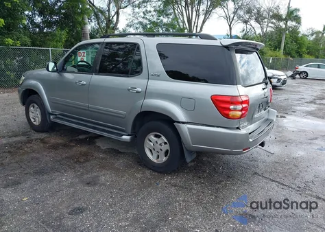 2003 Toyota Sequoia Sr5 V8 from USA, damaged, VIN 5TDZT34A33S190008